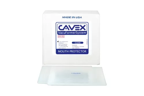 Mouth Protector Clear Cavex 3.8Mm 12pcs