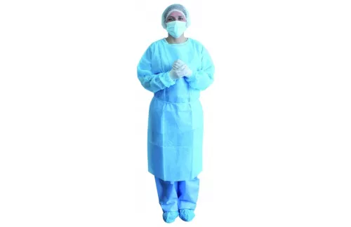 Assistgown Bleu Blouse Assist Sterile